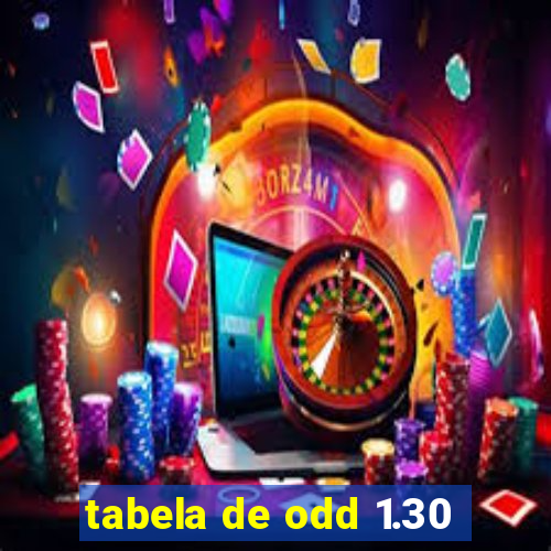 tabela de odd 1.30