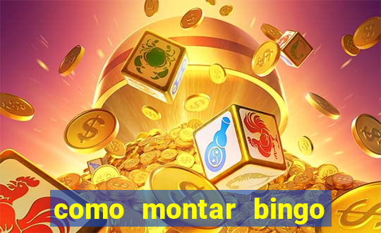 como montar bingo brinquedos toia