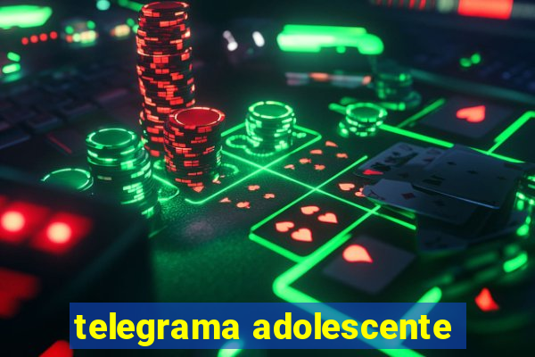 telegrama adolescente