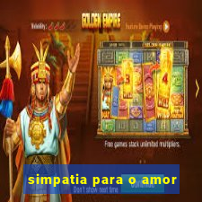 simpatia para o amor