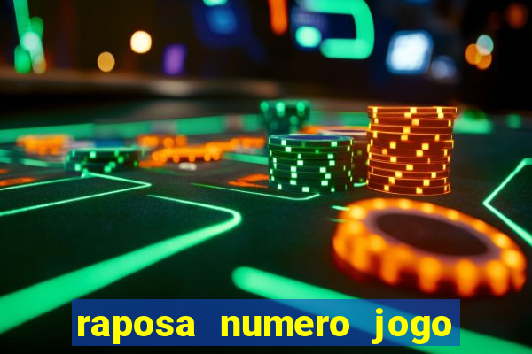 raposa numero jogo do bicho