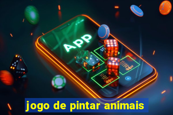 jogo de pintar animais