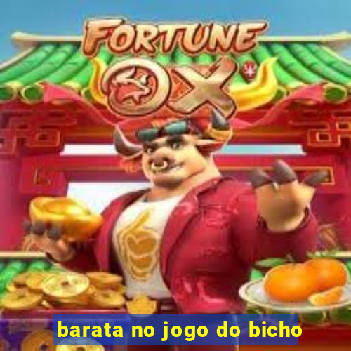 barata no jogo do bicho