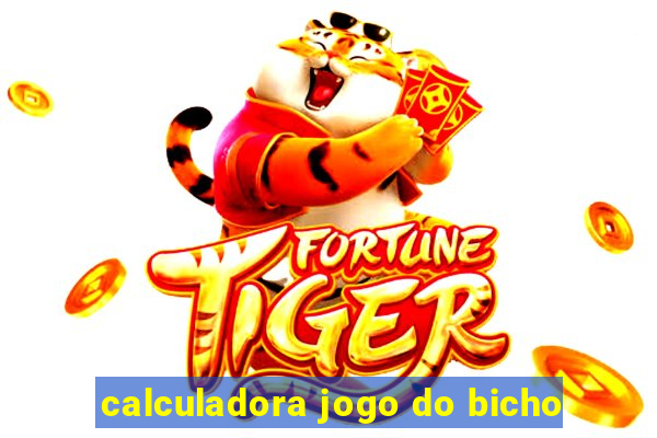 calculadora jogo do bicho