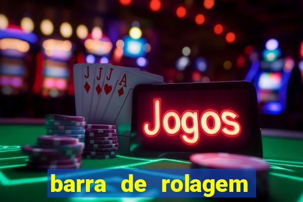 barra de rolagem descendo sozinha win10