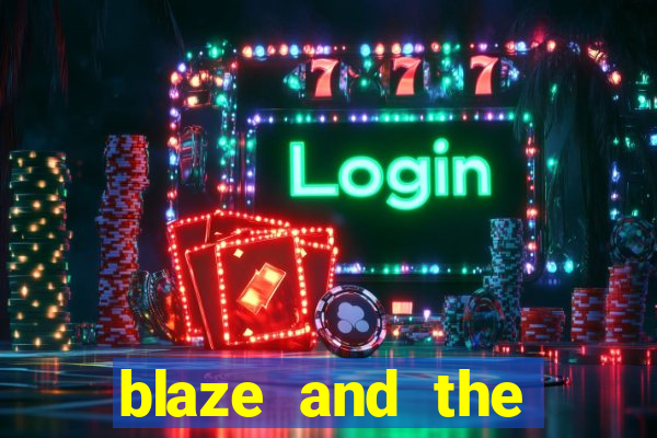 blaze and the monster machines logo font