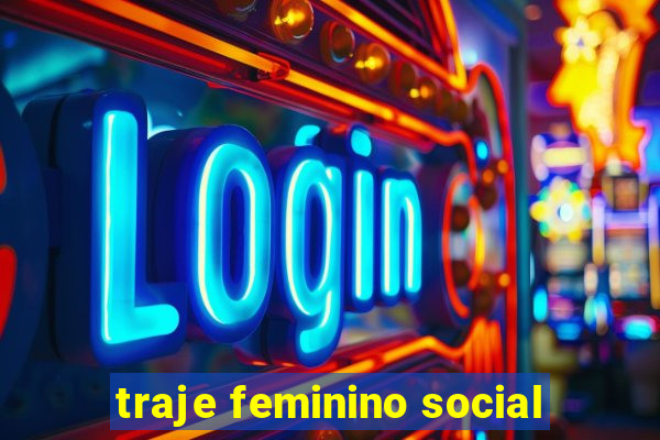 traje feminino social