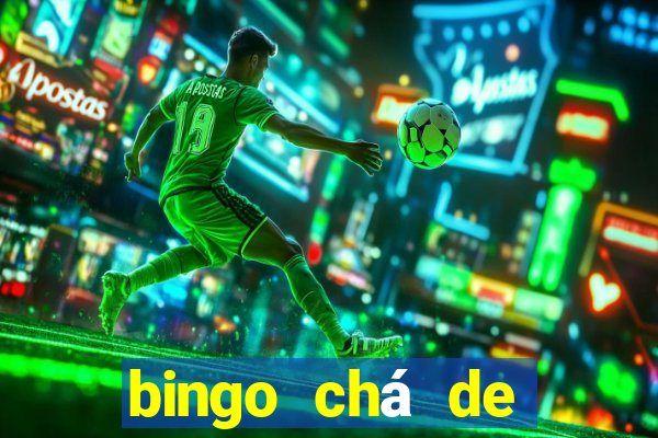 bingo chá de bebê excel